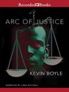 Cover image for Arc of Justice